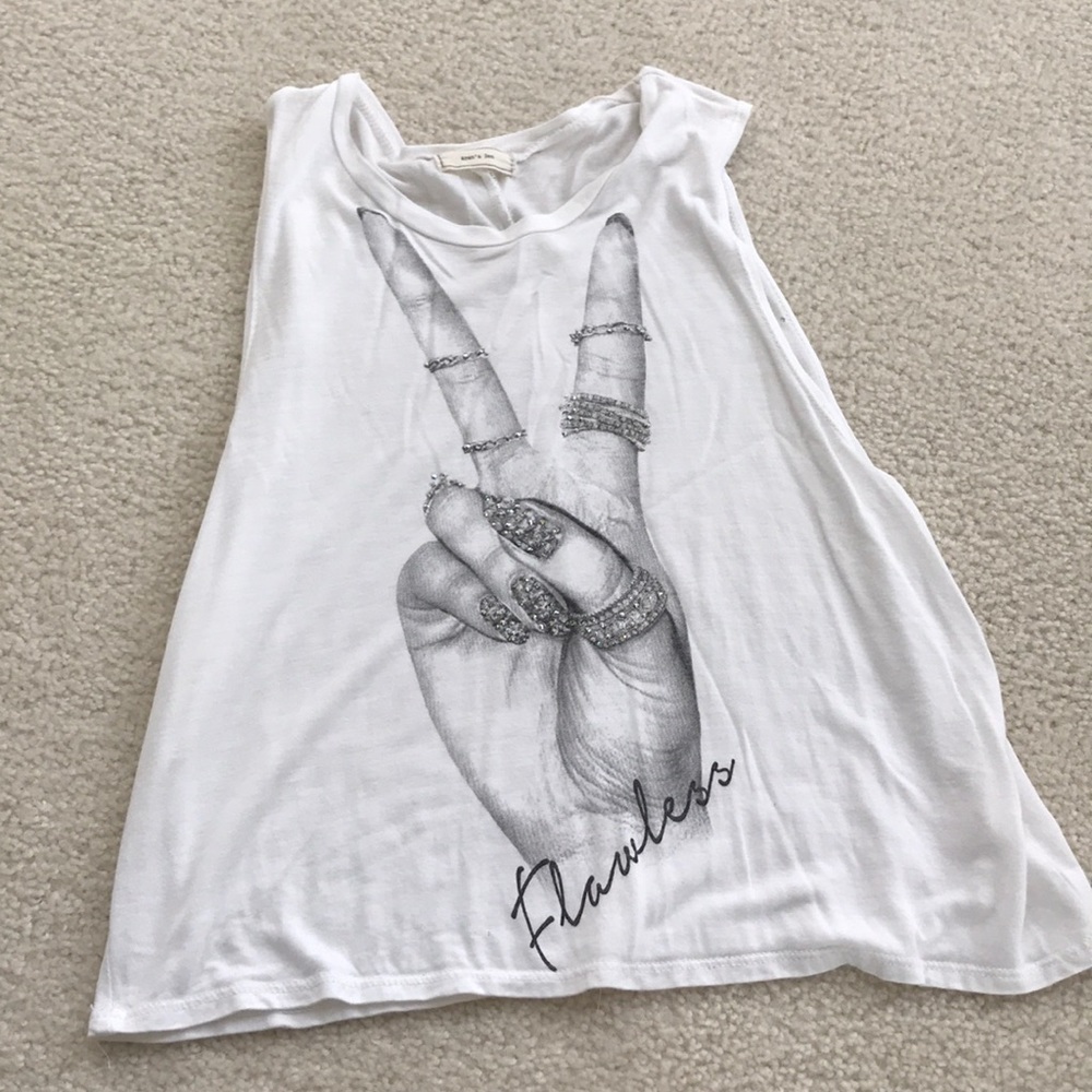 🌺 Cute Flawless Muscle Tank with Gems